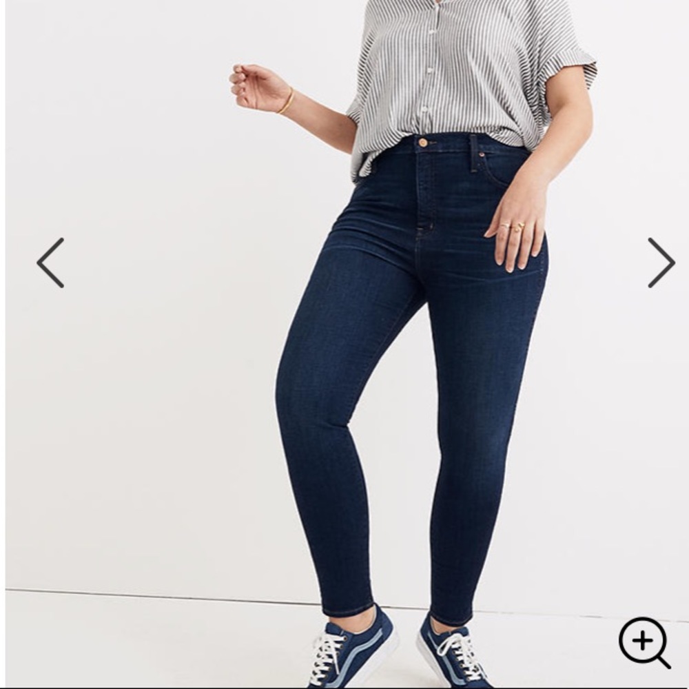 Madewell 10” High Rise Skinny Jeans